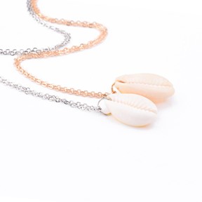 Seashell Pendant Necklace A001